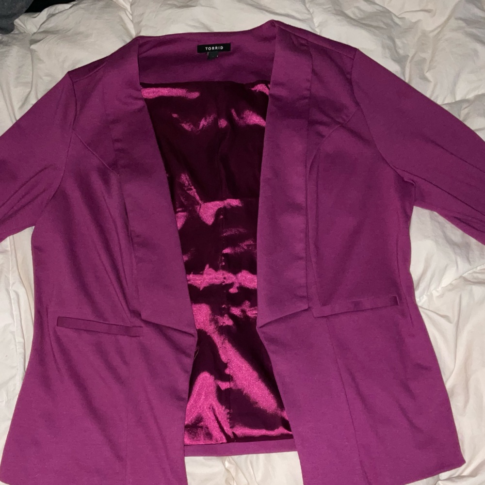 Torrid Women's Purple Jacket